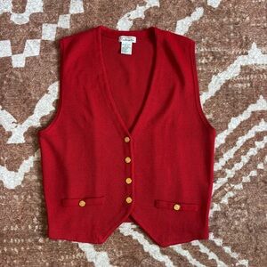 Talbots Vintage Sweater Vest